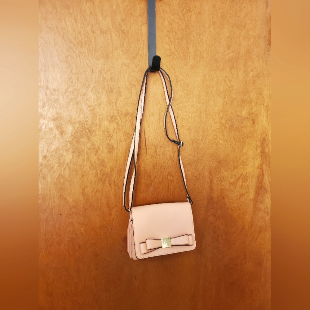 Merona Pink Bow Crossbody Bag